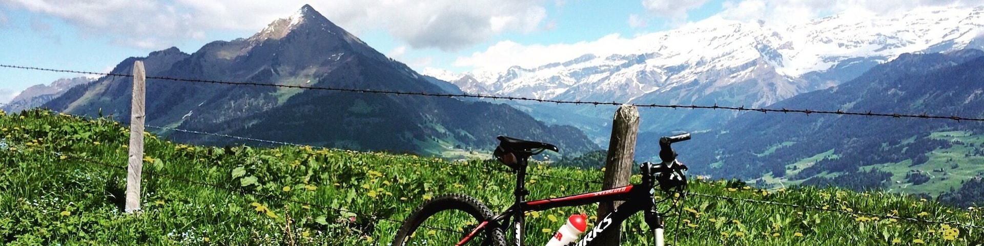 Biked 14 miles in the Alps two hours after getting off my flight! What is jet lag?! ;)
#leysin #switzerland #europe #wanderlust #thealps