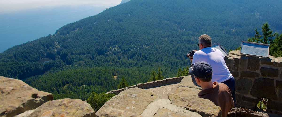 Orcas Island featuring landscape views, views and forests