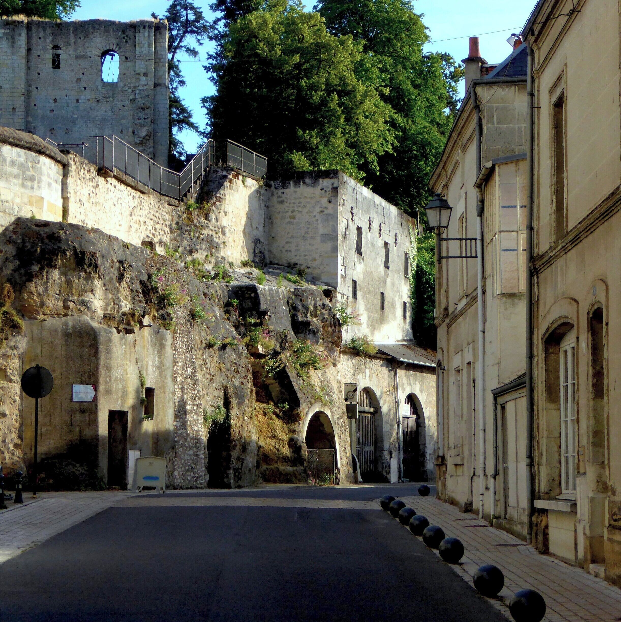 The Loire Valley is famous for its many spectacular large chateaux, but there are also many lovely little towns. Most also have a little chateau of their own, sometimes ruined - or semi-ruined, such as this at Langeais. It was great to stay in this little quiet little town rather than the huge tourist centres of Blois or Tours.