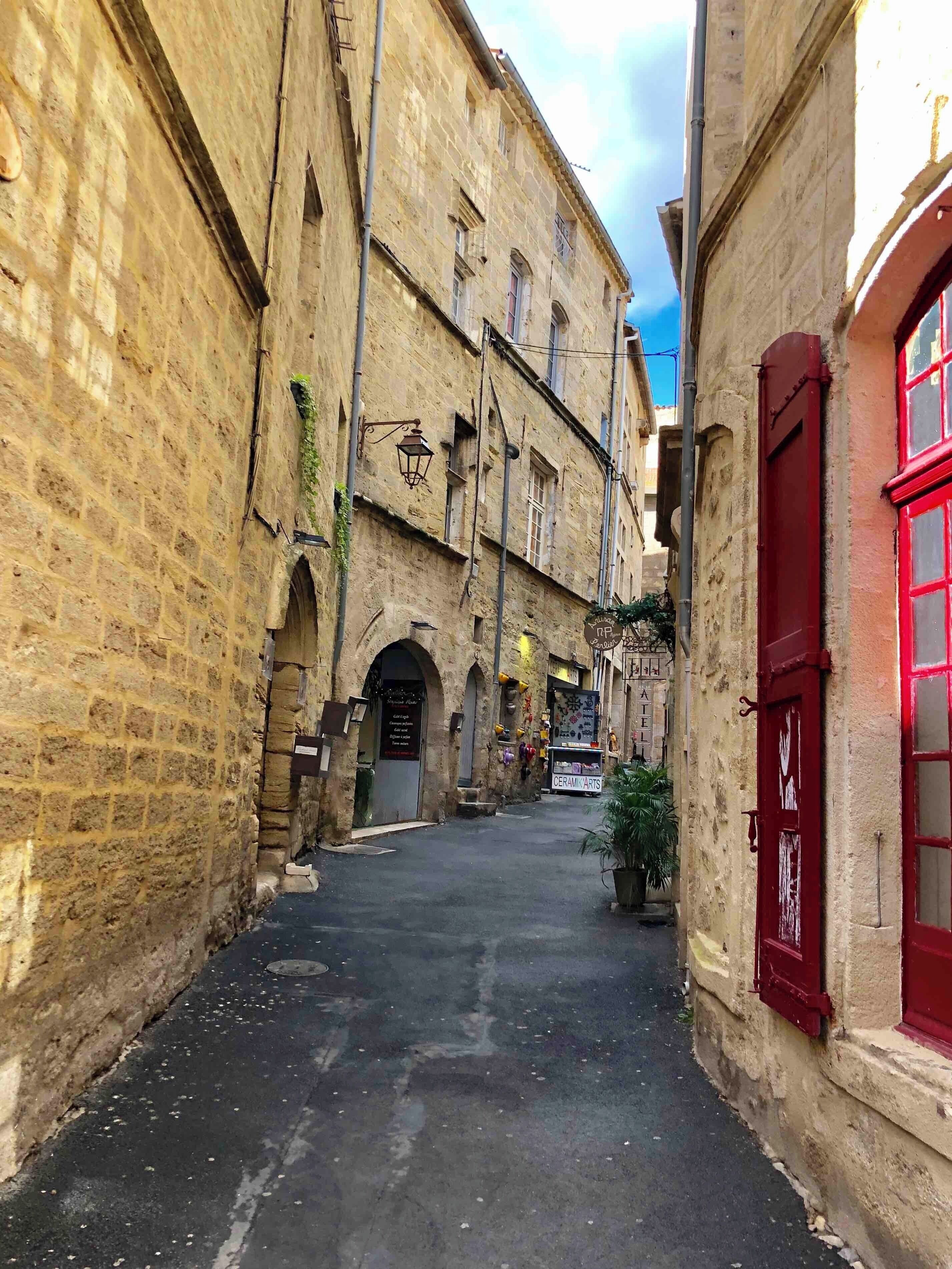 Streets in Pézenas