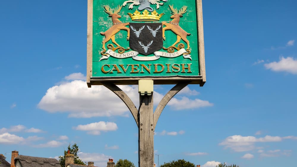 Cavendish in Suffolk, UK