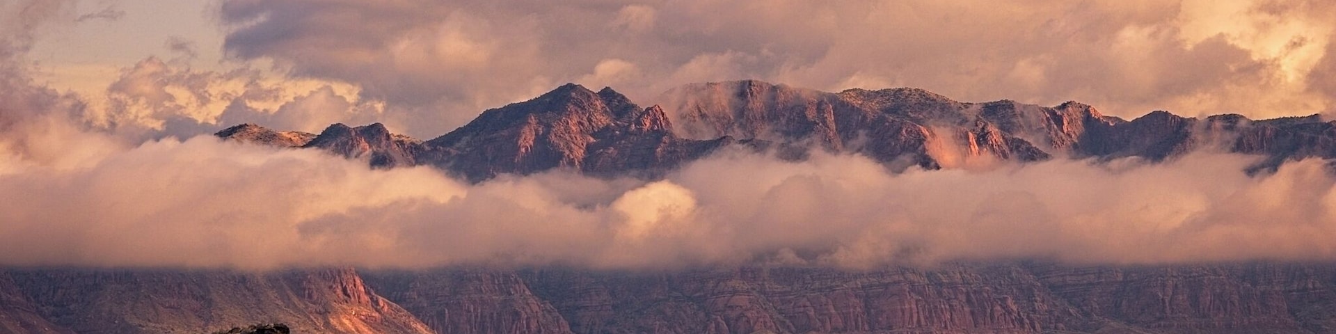 Sometimes the best images happen by chance, like in this case. I was driving in Southern Utah not long after sunrise heading to a location I had scouted online when I rounded a corner and this amazing landscape opened up before my eyes. As you can imagine, I quickly found a safe place to pull over to capture the scene!
#utah #landscape #mountain #sunrise #clouds