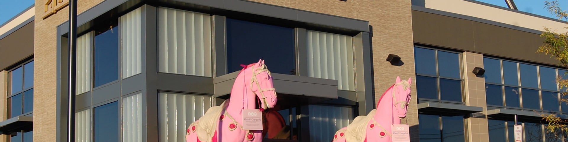 Mahwah - Nanuet showing signage and outdoor art