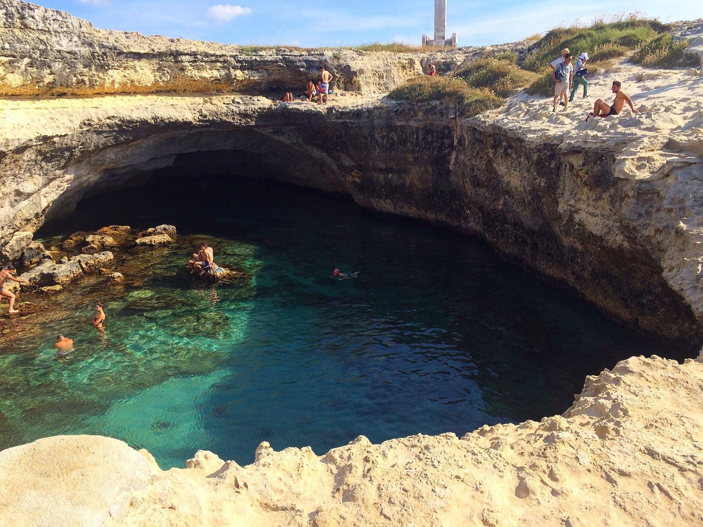 Grotta della Poesia. 💙🌊
#Salento #poesia #sea #blue