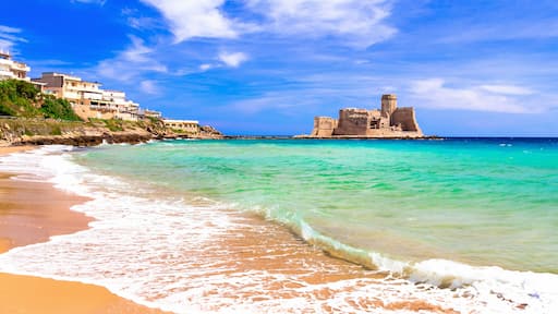 Le Castella .Isola di Capo Rizzuto - beaches and castles of Calabria, Italy