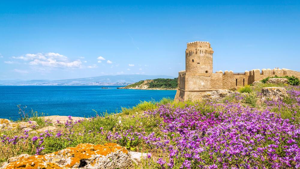 Le Castella at Capo Rizzuto, Calabria, Italy