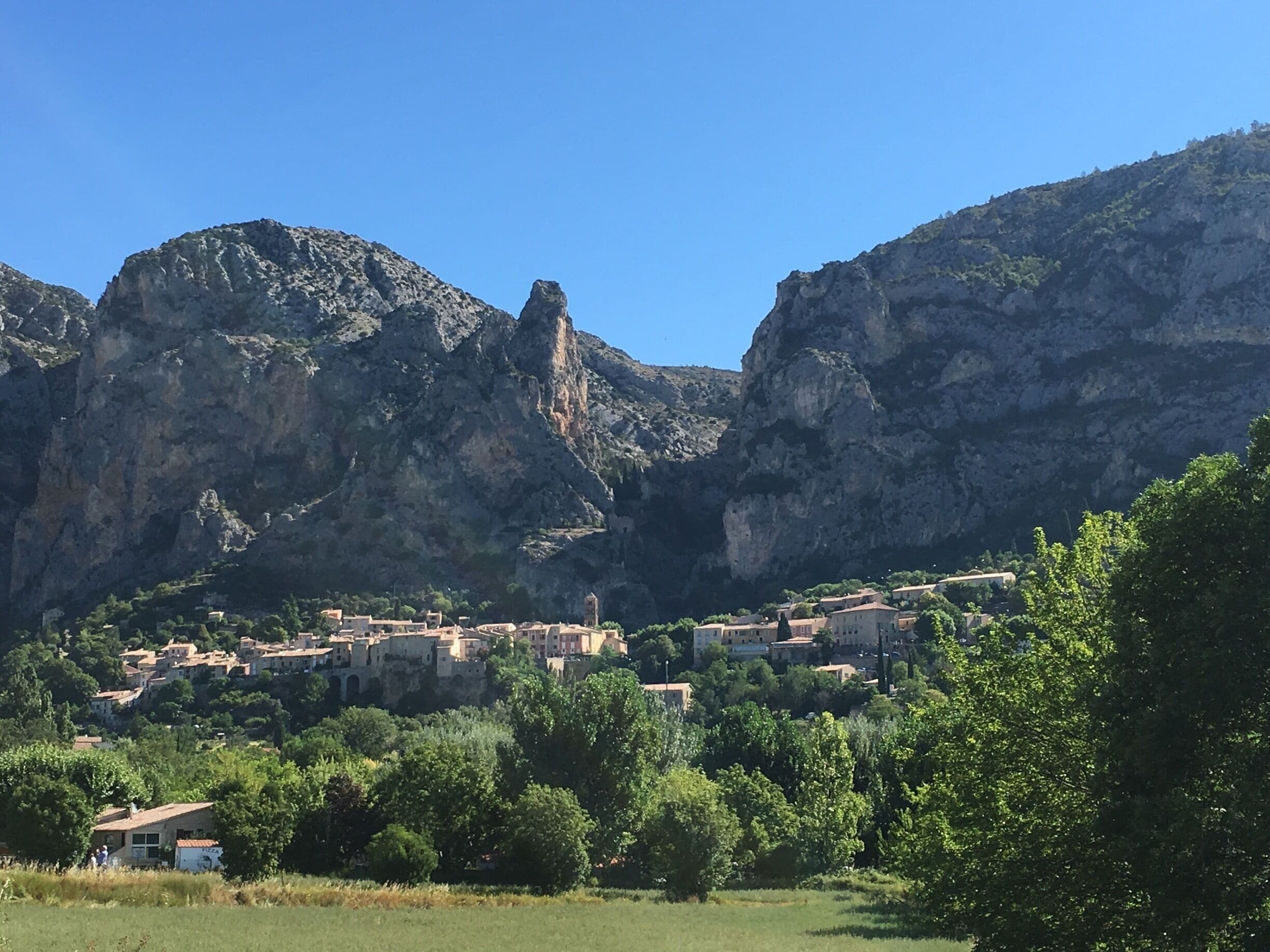 Lovely Provençal vilage of Moustier, known for its ceramics.