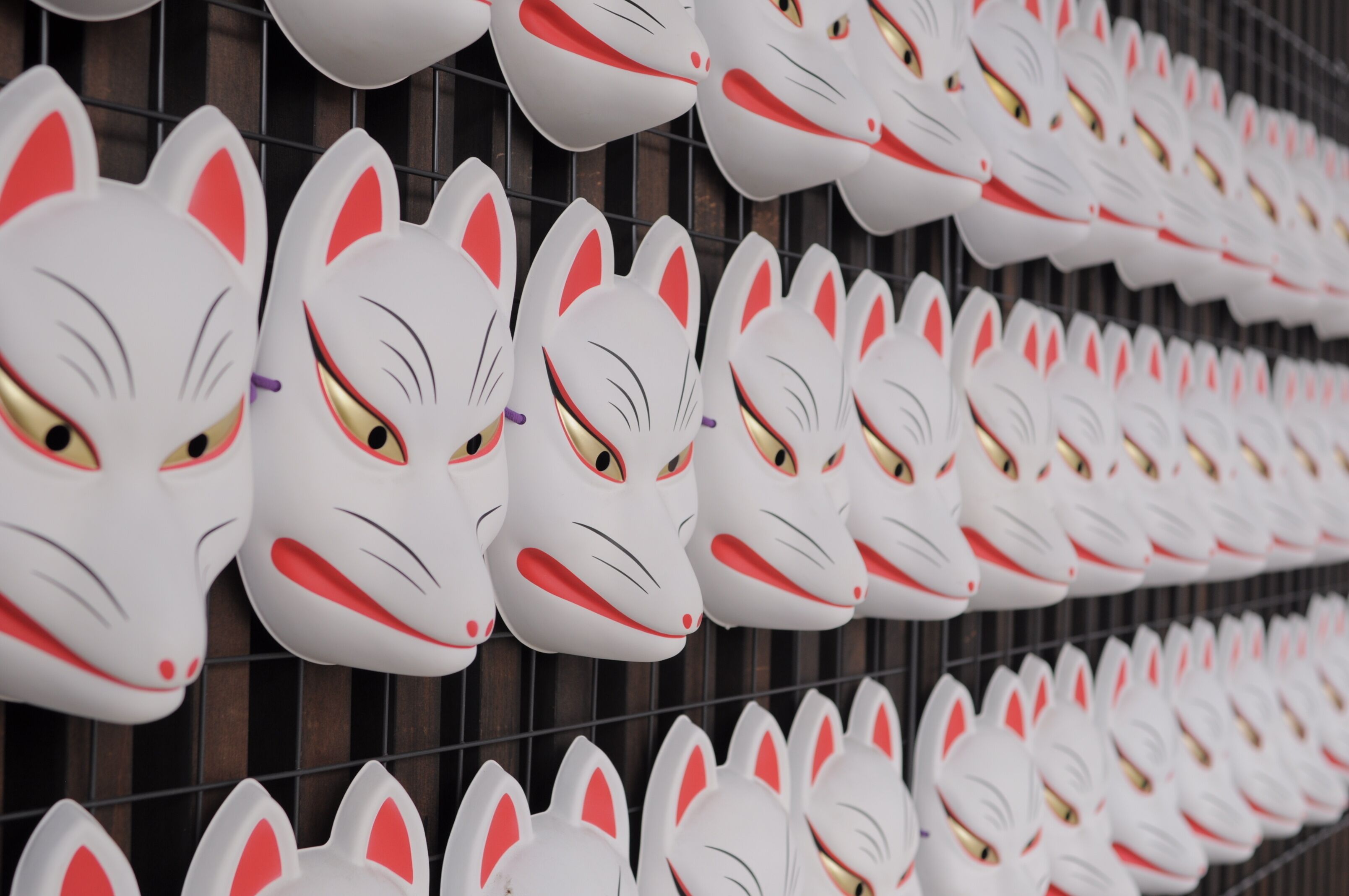 Fox mask in Japan