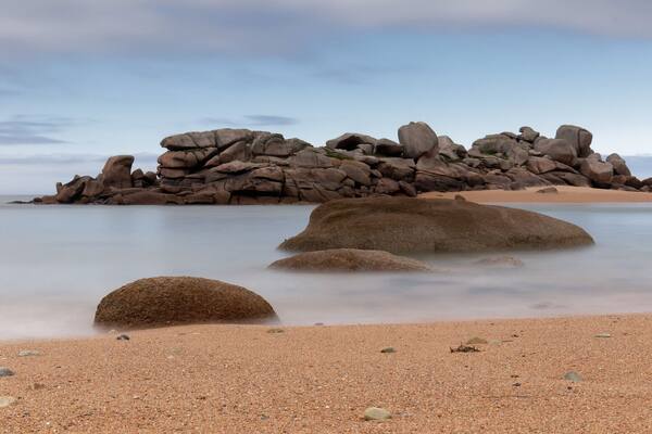 The wonderful North Brittany coast.