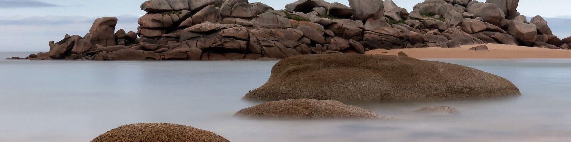 The wonderful North Brittany coast.