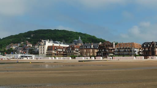 Panorama de la plage de Houlgate, Normandie, France