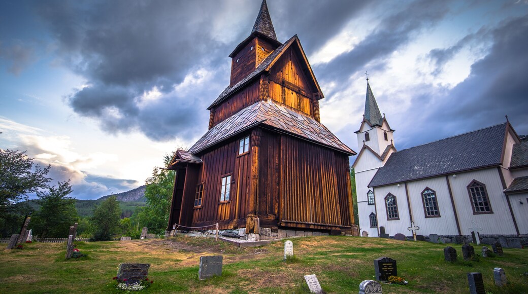 Torpo Stave Church - July 30, 2018: The Torpo Stave Church in Norway