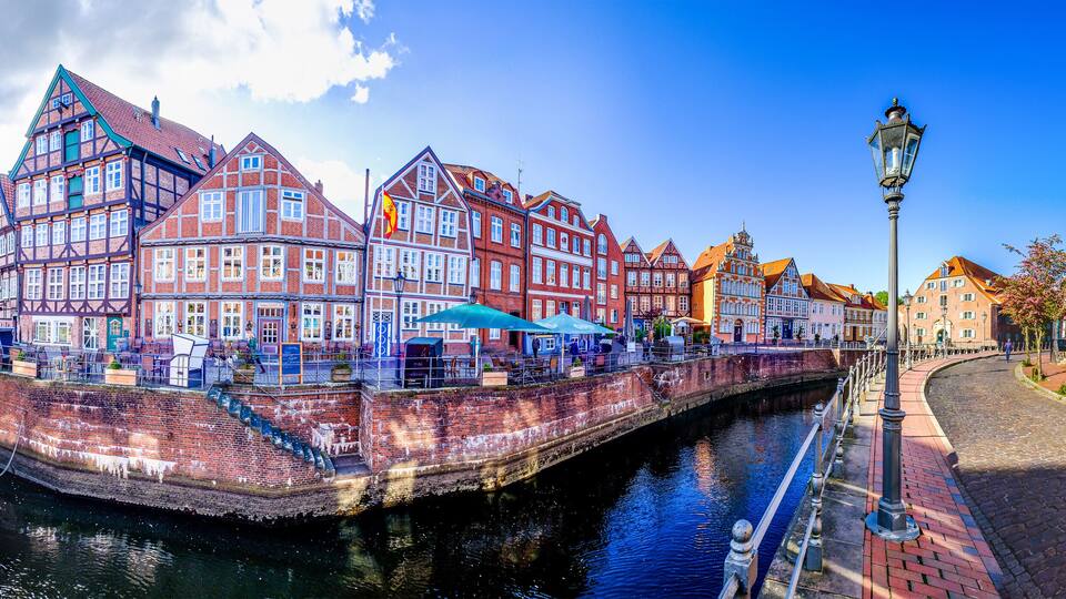 old town of stade in north germany