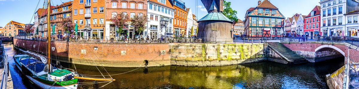 old town of stade in north germany