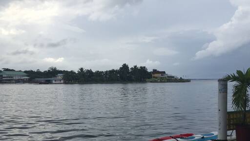 Early morning rain in Bocas