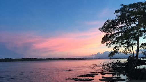 Amazing sunsets in Bocas del Toro, Panama.