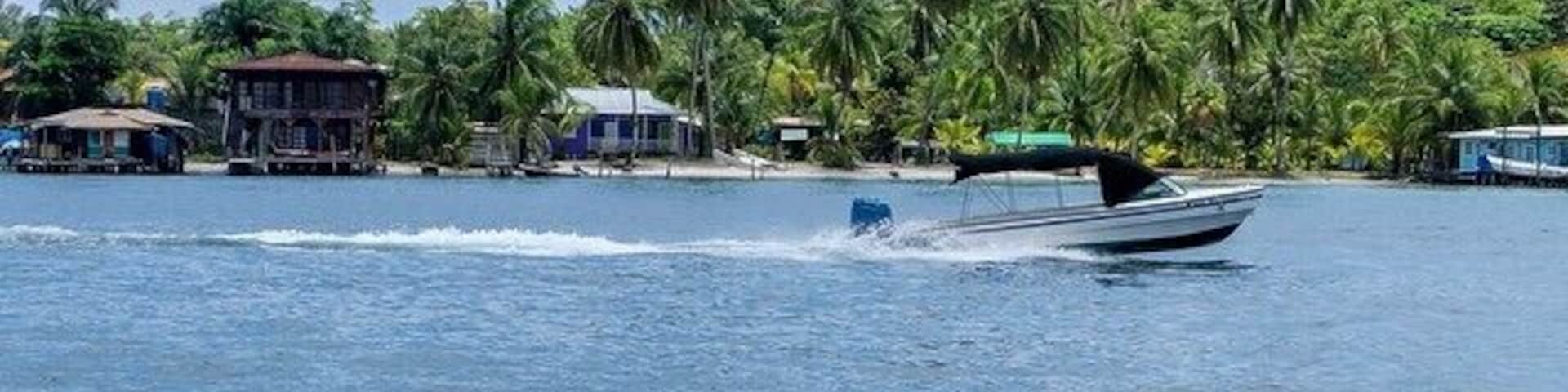 Bocas del toro has a laid back atmosphere with great views and boats everywhere! #panama #bocasdeltoro #bocas #travelingtheworld #thetwohobos #nature #waterlife #caribbeanlife #island #naturelovers #travelphotography #islandlife #laidback #wonderful_places