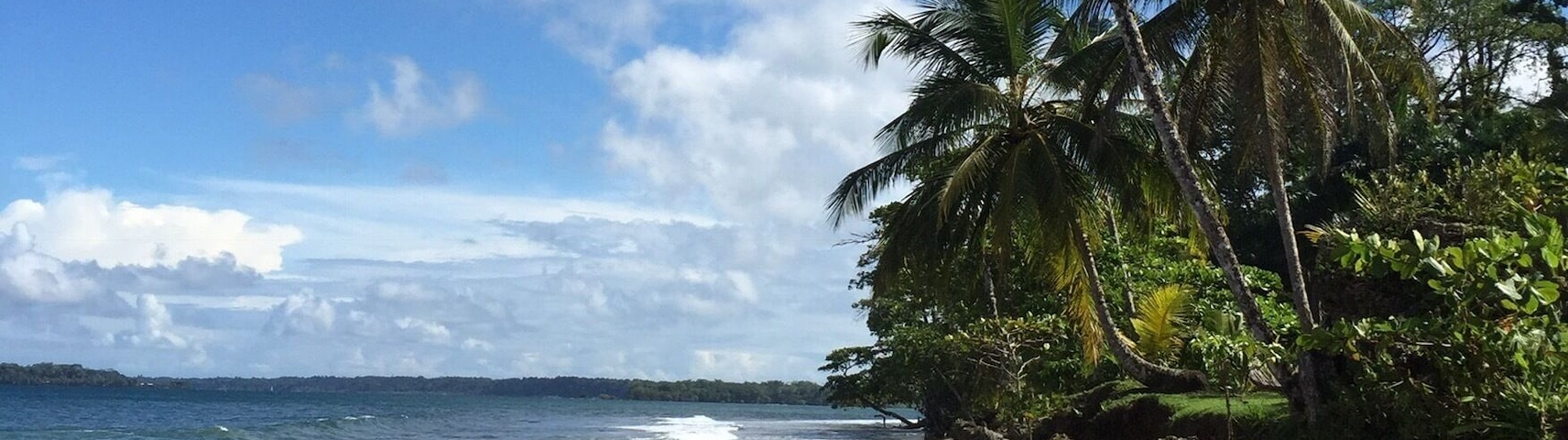 Our beautiful beach n Bocas del Toro.