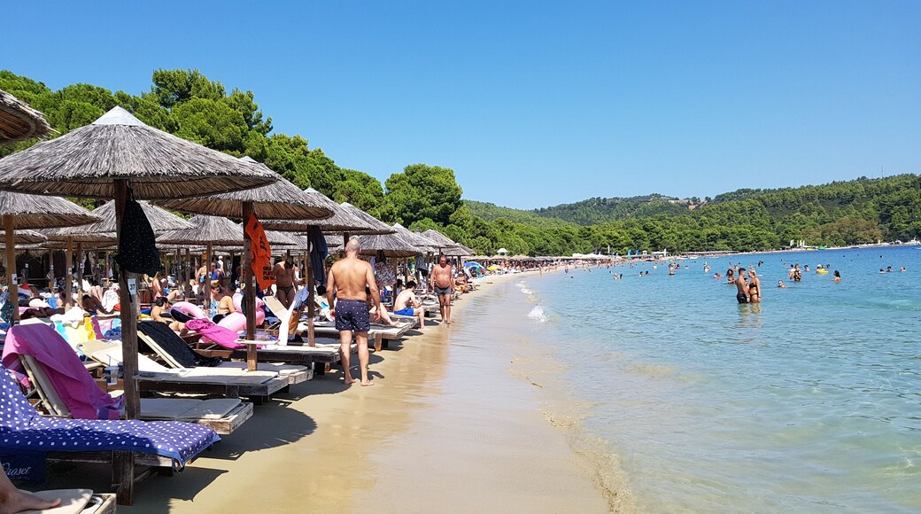 Koukounaries beach, Skiathos island, Greece