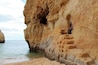 Awesome little path carved in sandstone on the western wall of a hidden beach! #beach