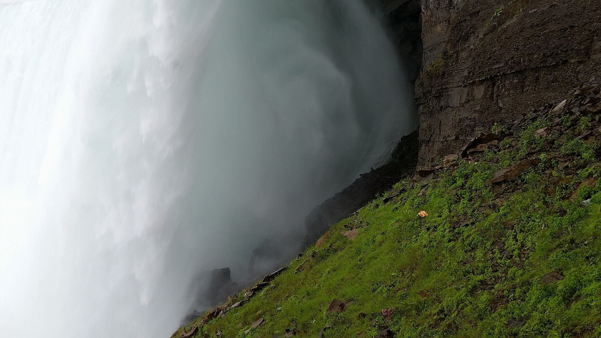 Feel the thunder of Niagara Falls from a series of tunnels behind the falls. You WILL get wet. Then go out to the observation deck where you can see behind the falls, at how the mist swirls back on itself, like this. 
#waterfall #Niagara #Canada #USTravel #spectacular #tourist 
#wanderlust #adventure 
#bucketlist 