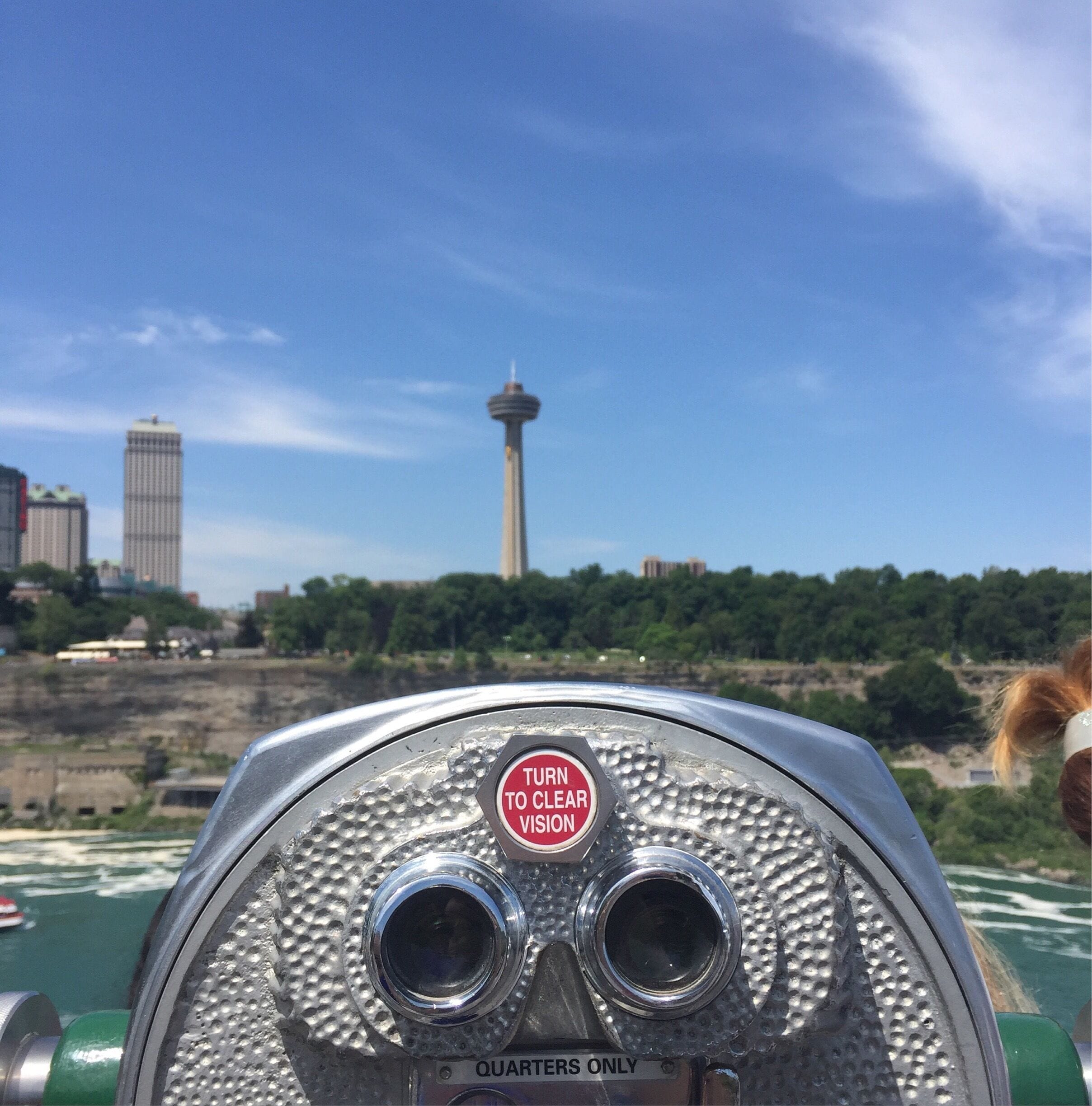 View of the Canadian observation tower