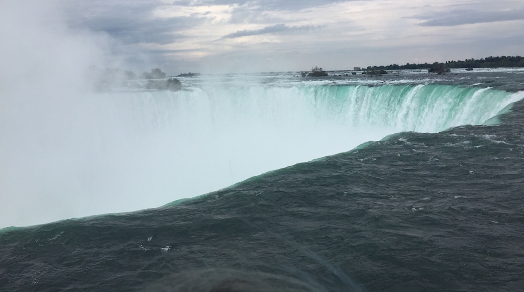 To really experience the power of Niagara Falls you have to get as close to the top as possible