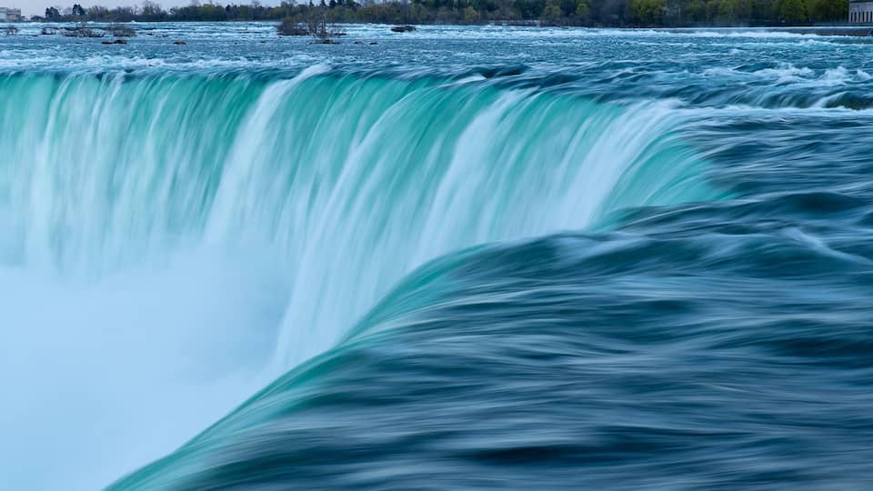 View of Horseshoe Falls, Niagara from the Canadian side. Nature at its best!