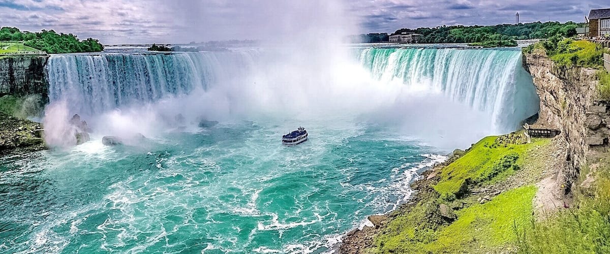 Horse shoe water fall