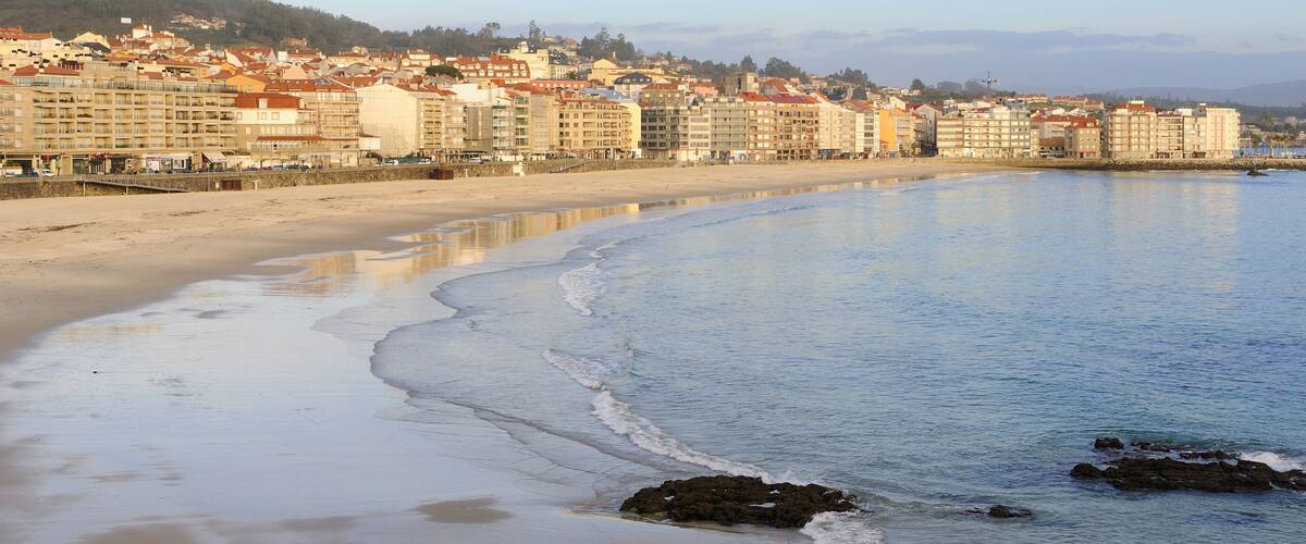 Sunset in Sanxenxo, Rias Baixas, Pontevedra (Galicia) Spain