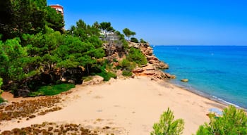 Cala dels Vienesos beach, in Miami Platja, Spain