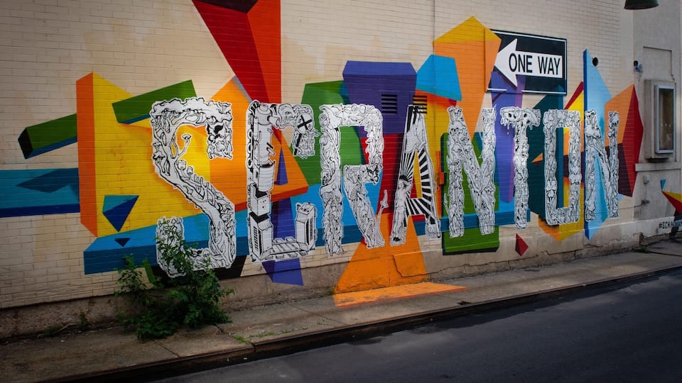Scranton mural.
