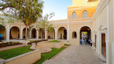 Casa Montejo que incluye un parque