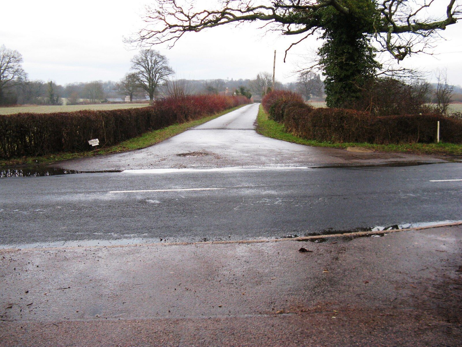 Entrance to Theale Farm