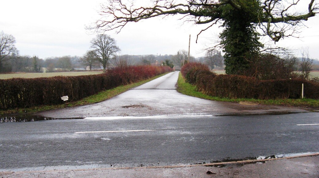 Entrance to Theale Farm
