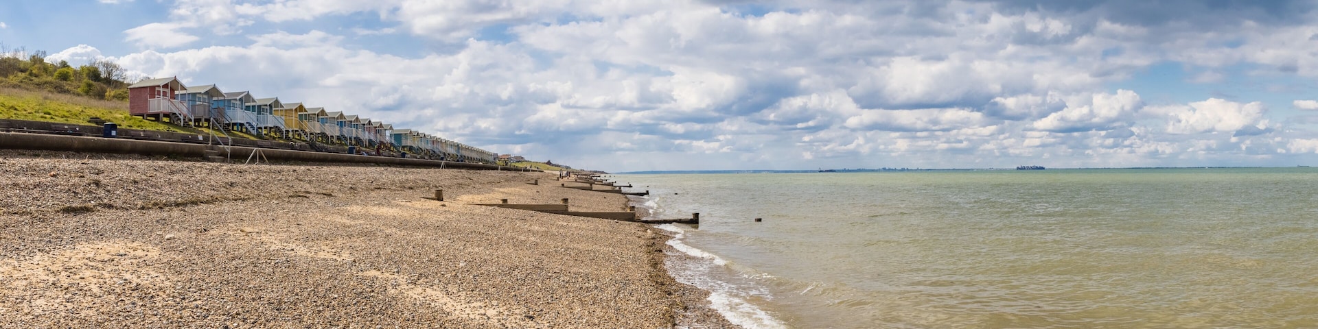 Isle of Sheppey - island off the northern coast of Kent, England, UK