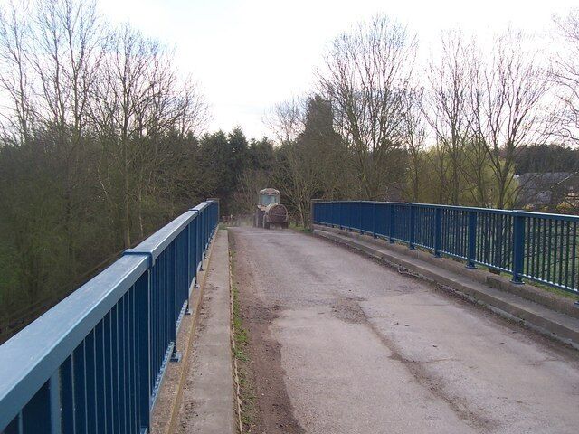 Bridge over M2 Motorway This bridge links Tickham Lane with Little Sharsted Farm (on right) and Sharsted Plantation (on left).