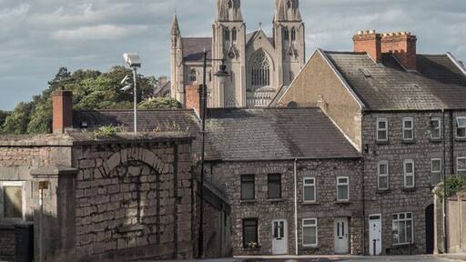 Armagh has two Saint Patricks Cathedrals. This one, built in Gothic style ,between 1840 to 1904 serves as the Catholic cathedral.