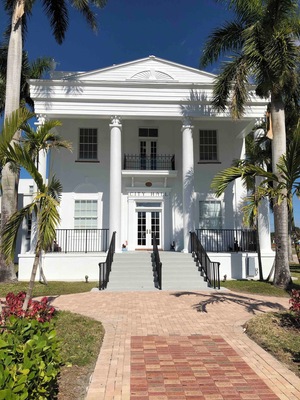 Excellent example of old Florida architecture and is well maintained by Everglades City as the Town Hall. Everglades City was built by Collier Corporation and workers were paid in script to use the company store, banks, barber, or what ever service they needed.