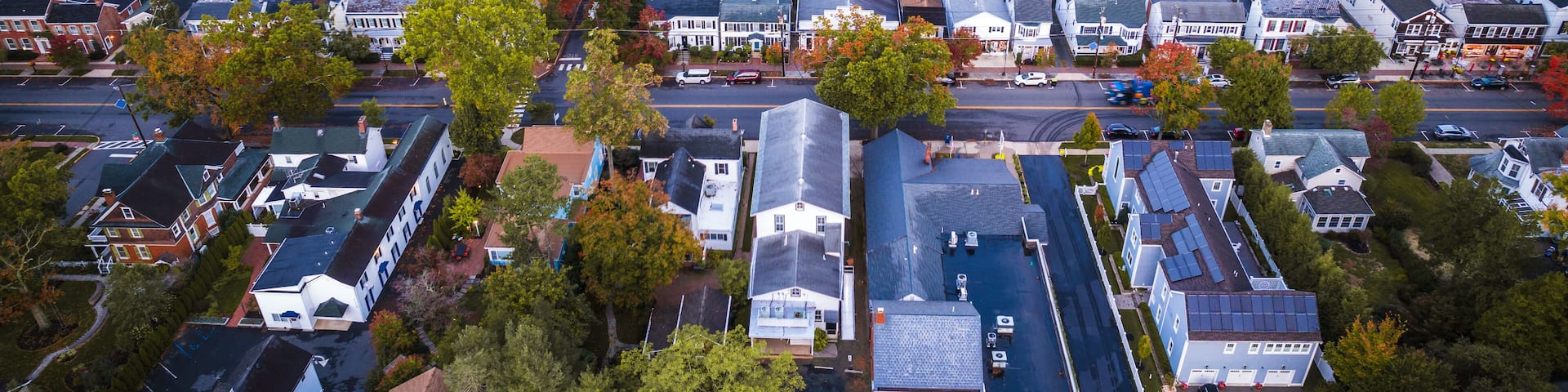 Drone of Autumn in Princeton