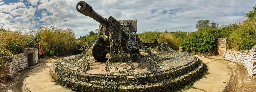 World War II, Atlantic Wall, Grandcamp-Maisy, France