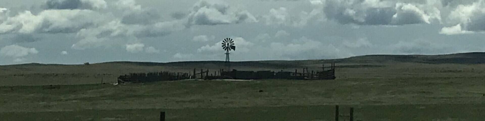 Big sky cloud views and almost to Colorado Springs #drive #farm #travel