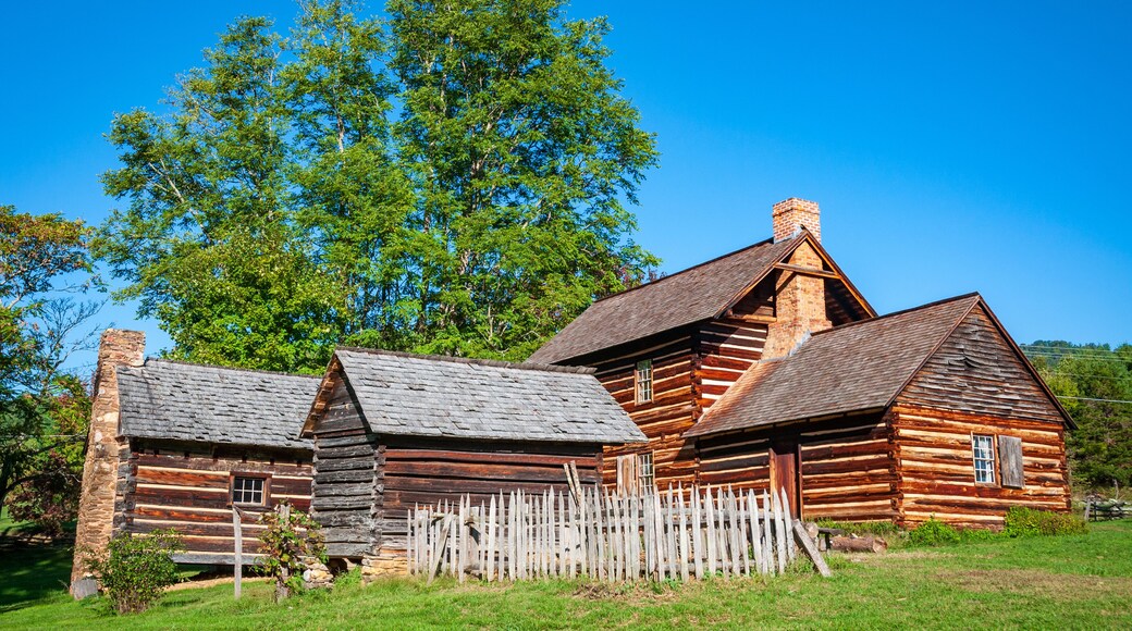 The Zebulon B. Vance Birthplace Historic site located in Weaverville, Buncombe County, North Carolina