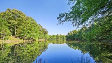 This is Becks Lake. Fishing and Kayaking on 10 acres.