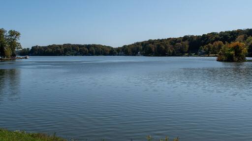 Findley Lake in the Town of Mina, Chautauqua County, New York.