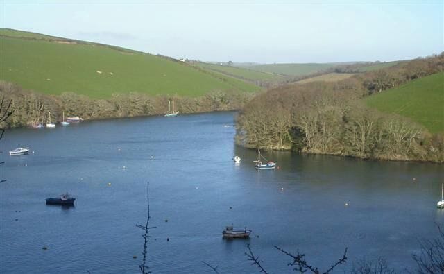 River Fowey. River Fowey & Penpoll Creek near Golant