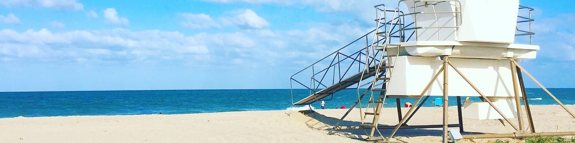 South beach in Vero Beach lifeguard tower