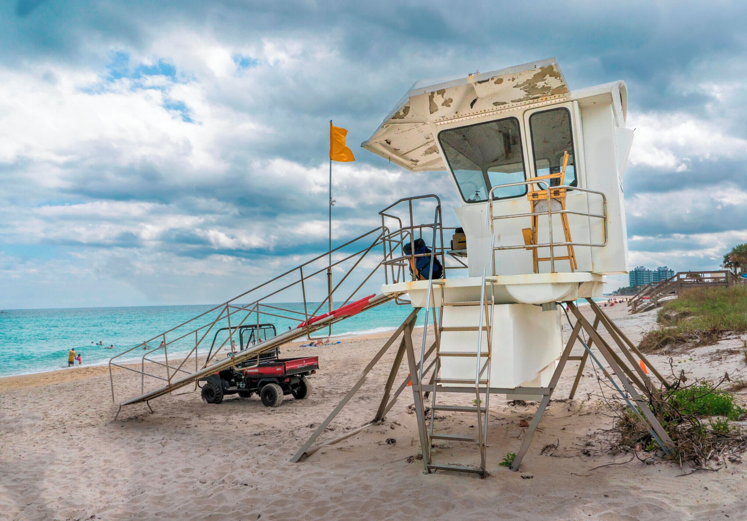 Skip the I-95 grind and take a leisurely drive up Florida A1A along the Cape Canaveral strip.