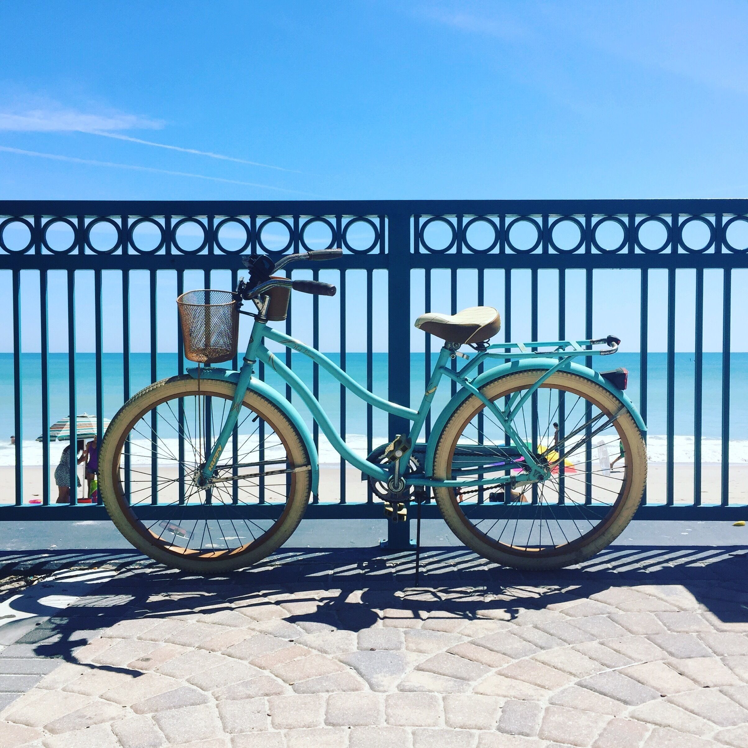 My bicycle at the beach. Vero Beach Florida