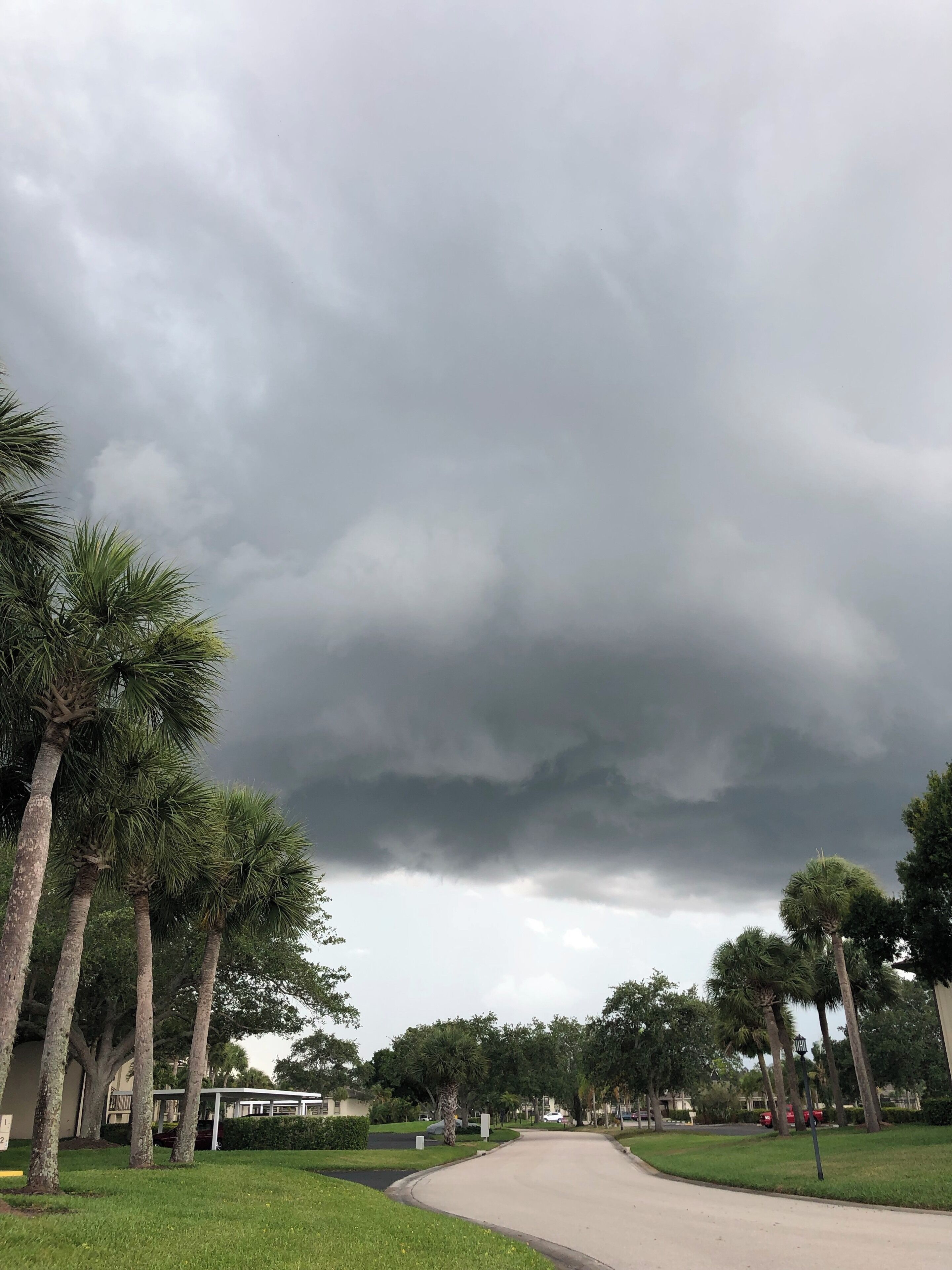 Looks like the sky is going to drop on us